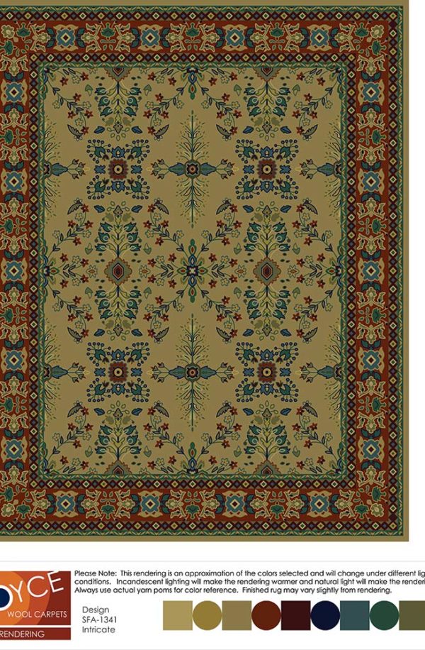 SFA 1341-I; Royce Wool Carpets and Custom Designs